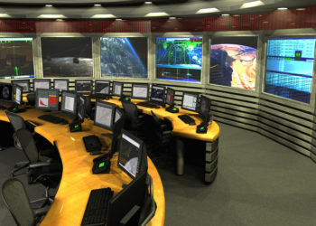 A GMV satellite control centre