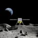 Artist's concept of a Tyvak Nano-Satellite Systems Inc. commercial lunar lander on the Moon. Tyvak Nano was one of five companies announced on Nov. 18, 2019, as taking part in NASA’s Commercial Lunar Payload Services or CLPS initiative. CLPS allows rapid acquisition of lunar delivery services for payloads that advance capabilities for science, exploration, or commercial development of the Moon. Investigations and demonstrations launched on commercial Moon flights will help the agency study Earth’s nearest neighbor under the Artemis program. As its next step in exploration, NASA is preparing to send the first woman and next man to the Moon by 2024, establish sustainable lunar exploration by 2028, and plans to send astronauts to Mars in the mid-2030s.  Image credit: Tyvak Nano-Satellite Systems Inc.
