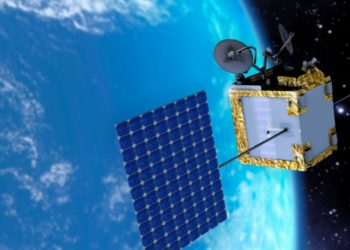 OneWeb Satellite in Space