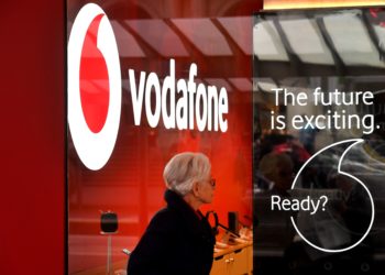 A Vodafone store in Melbourne. Photographer: William West/AFP/Getty Images