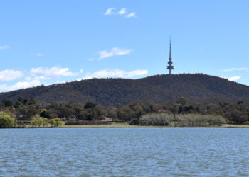 Telstra tower in Canberra, Australia / Source: Can Stock Photo