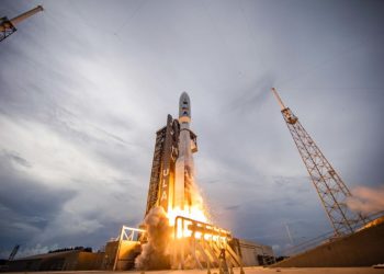 A United Launch Alliance Atlas V rocket lifts off from from Cape Canaveral Space Force Station on July 1, 2022 for the United States Space Force (USSF)-12 mission. / Source: United Launch Alliance