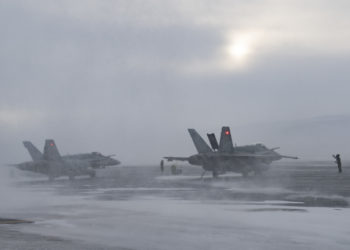 Canadian aircraft located at Thule Air Force Base in Greenland. / Source: NORAD