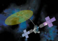 Rendering of S-band EchoStar 21 satellite / Source: EchoStar