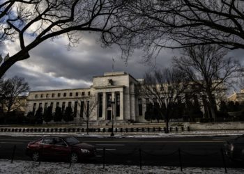 The Marriner S. Eccles Federal Reserve building in Washington, DC. / Source: Samuel Corum/Bloomberg
