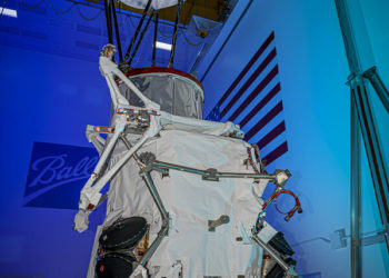 Ball Aerospace makes progress on the Weather System Follow-on-Microwave satellite for the U.S. Space Force / Source: Ball Aerospace
