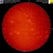 Measurements of the sun’s chromosphere are updated hourly to reflect solar weather conditions in real-time. (Courtesy/ESA)