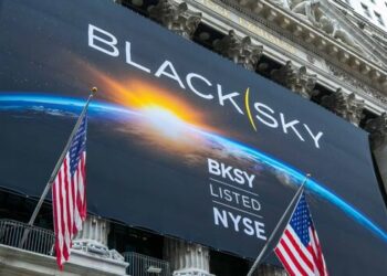 BlackSky (NYSE: BKSY) Rings The NYSE Opening Bell®  The New York Stock Exchange welcomes real-time global intelligence company BlackSky (NYSE: BKSY), today, September 13, 2021, in celebration of its listing. To honor the occasion, Brian O’Toole, CEO, joined by Chris Taylor, Vice President, NYSE Listings and Services, rings The Opening Bell®.  Photo Credit: NYSE