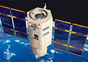 An artistic rendering of the LUXEOSys reconnaissance satellite (Photo/Gunter's Space Page)