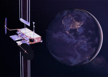 An artist's rendering of Thales Alenia Space's Space Inspire geostationary satellite platform (Courtesy/Thales Group)