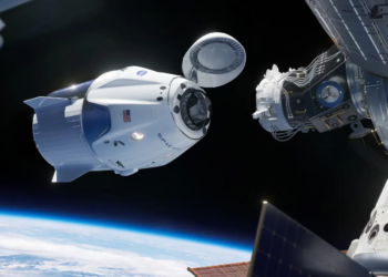 SpaceX's Crew Dragon capsule (Courtesy/SpaceX)