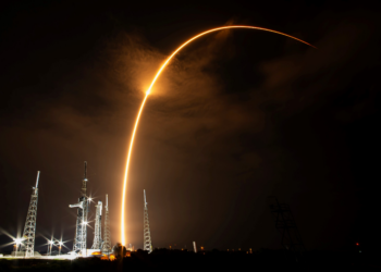 SpaceX's Falcon 9 rocket launches 23 Starlink satellites into low Earth orbit on July 27, 2024. (Photo/SpaceX/X)