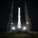 A New Glenn rocket at Launch Complex 36 in Cape Canaveral, Fla. (Courtesy/Blue Origin)